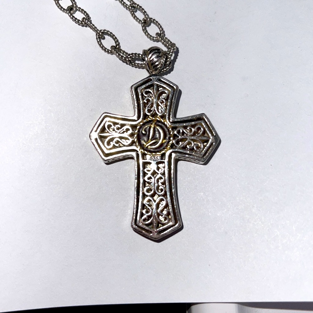 Sterling Silver 925 Cross - Picture 5 of 5